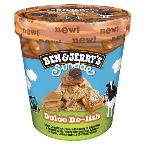 Ben & Jerry’s Sundae Dulce De-Lish 350g