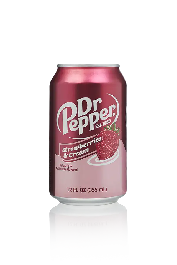 Dr Pepper Aardbei & Cream 330ml