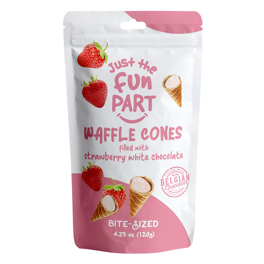 Just The Fun Part Strawberry & White Chocolate 120g