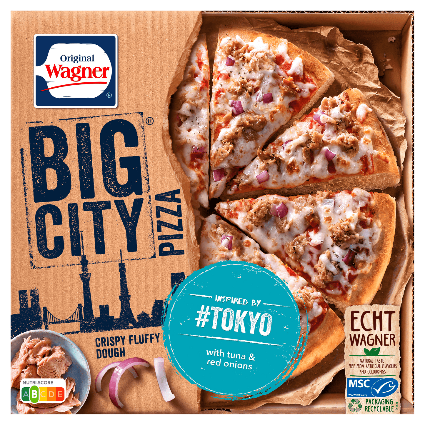 Wagner Tokyo Tonijn Pizza 445g