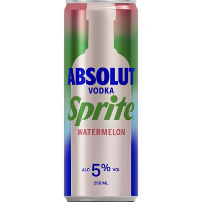 Absolut Vodka Sprite Watermelon 250ml