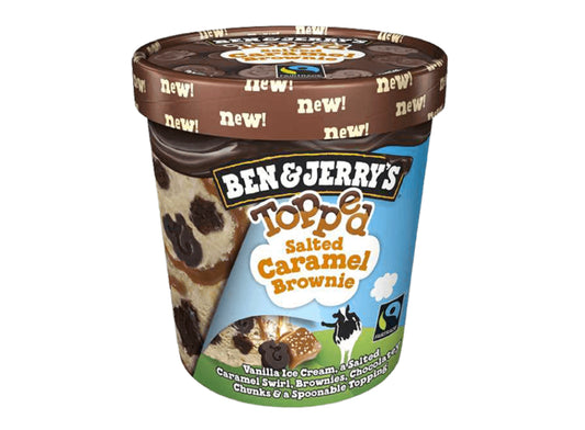 Ben&Jerry’s Salted Caramel Brownie Topped 465ml