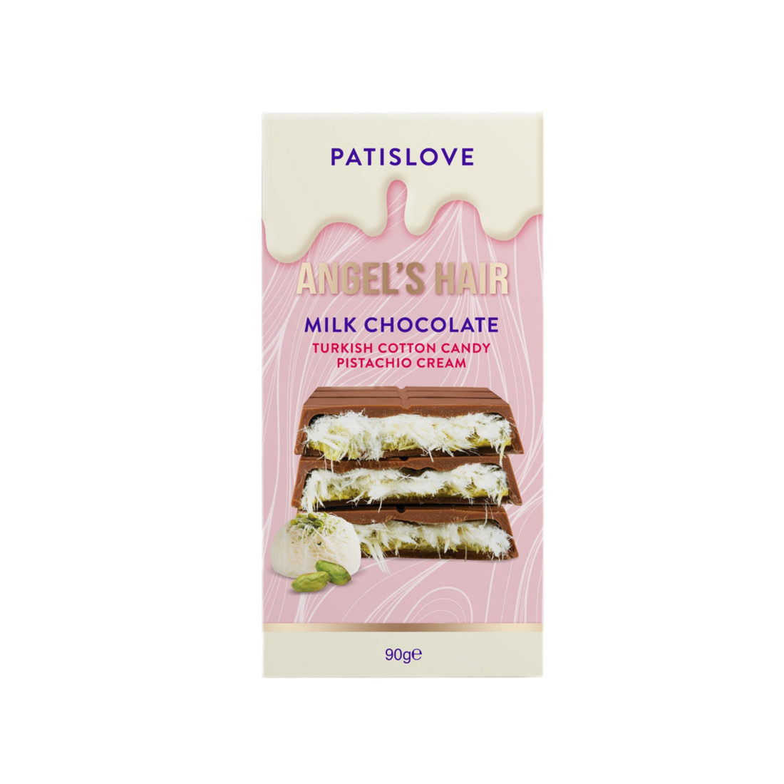 Dubai Angel Hair Milk Chocolate 180g (Tht 10-04-26)