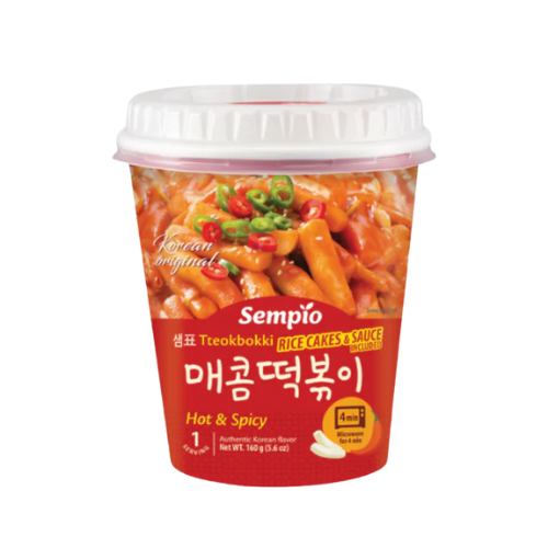 Sempio Rice Cakes Hot & Spicy 160g (12-25 Tht)