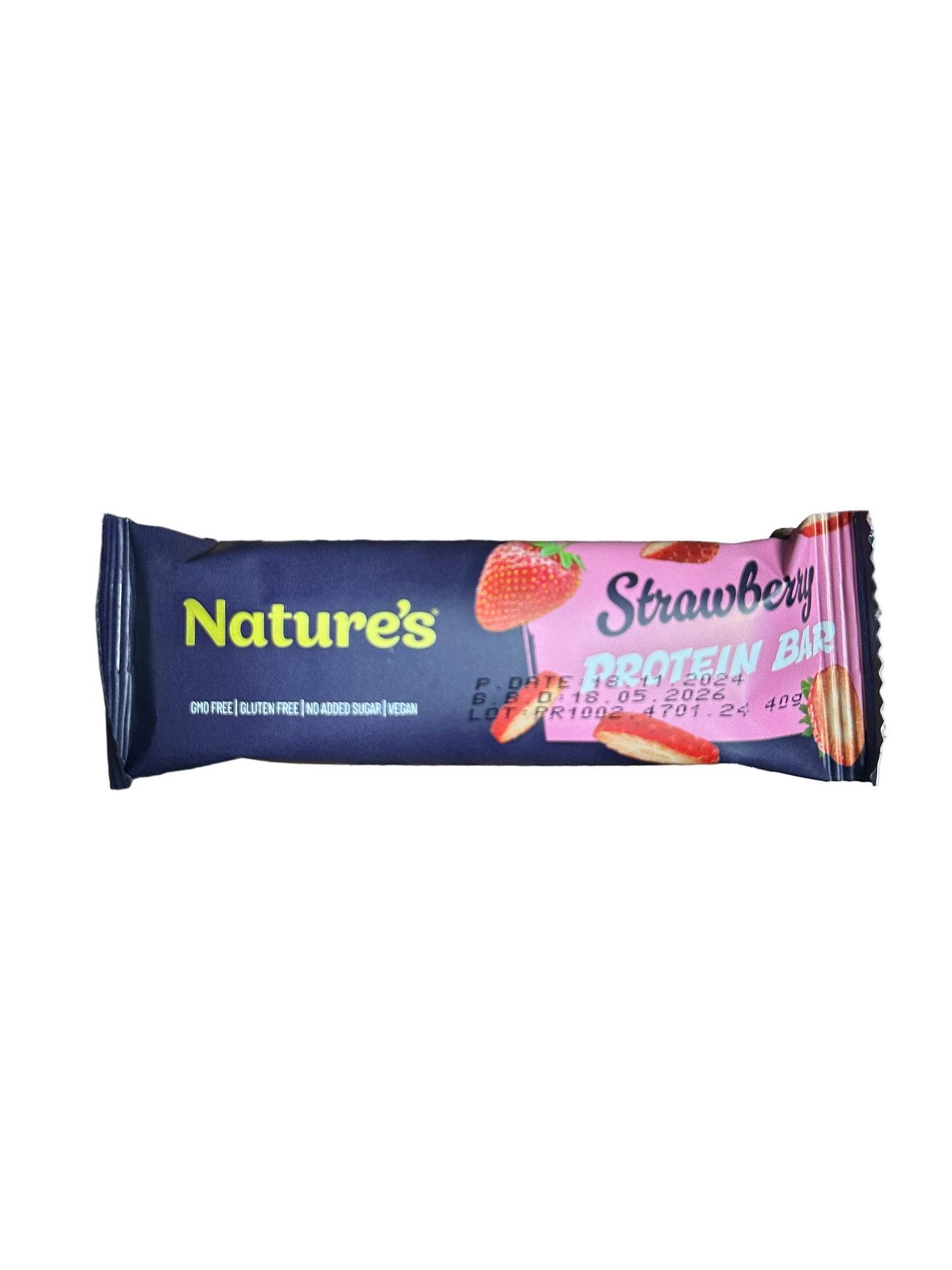 Nature’s Strawberry Protein Bar (Tht 18-05-26)