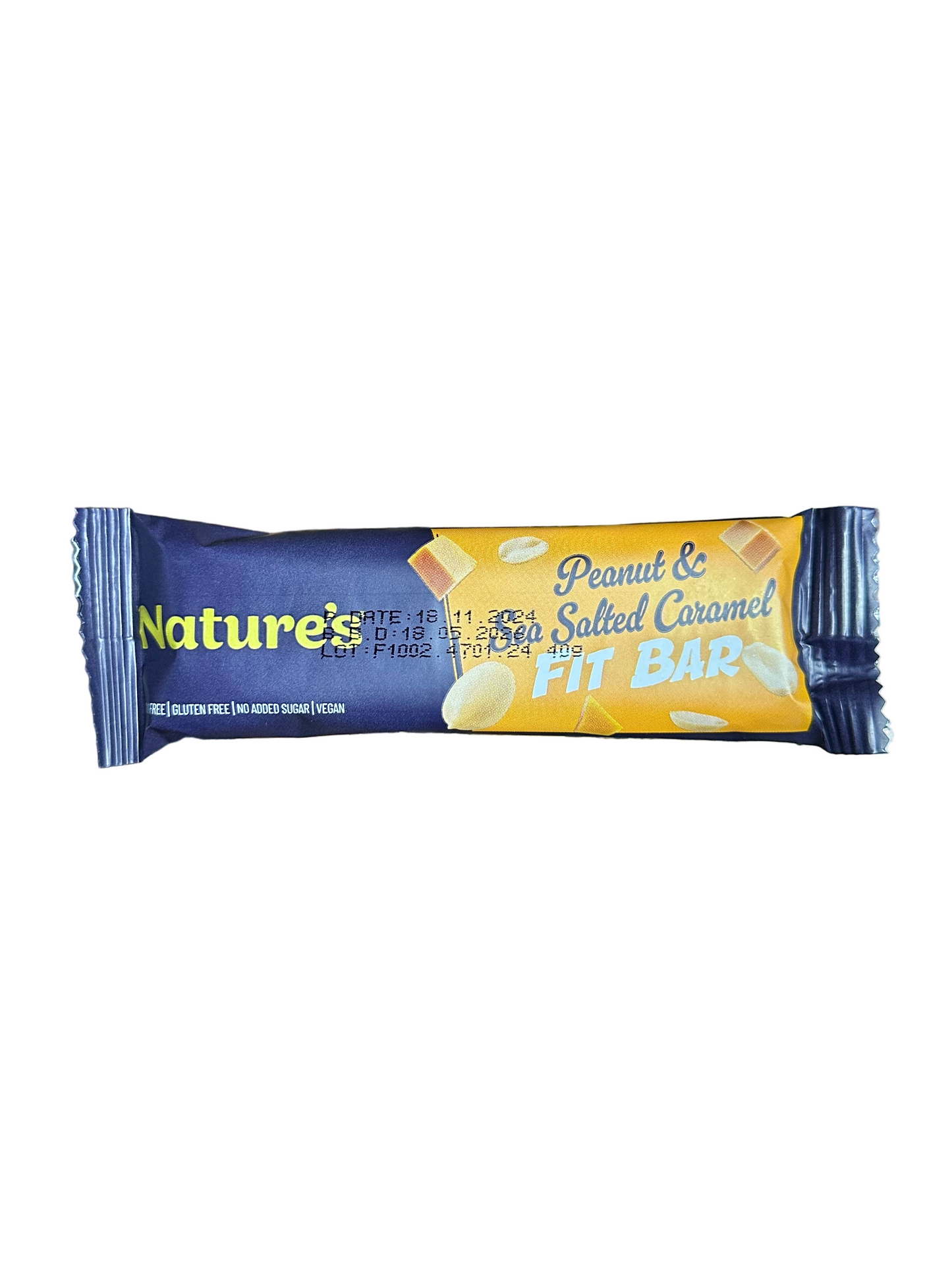 Nature’s Peanut & Sea Salted Caramel Fit protein Bar (Tht 18-05-26)