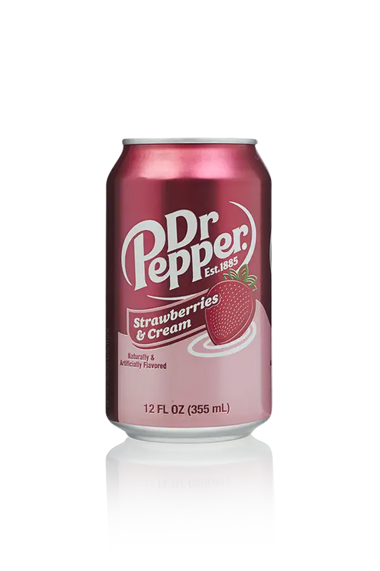 Dr Pepper Aardbei & Cream 330ml