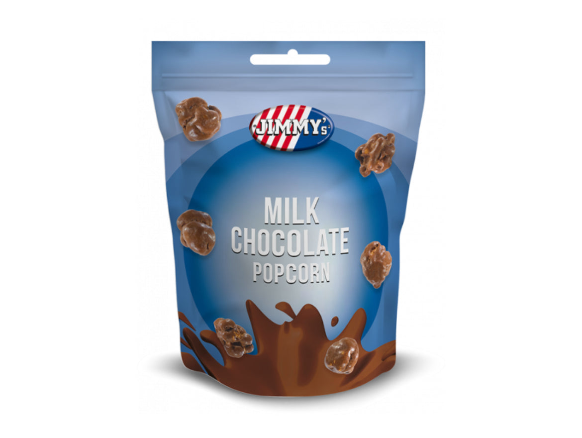 Jimmy’s Milk Chocolate Popcorn 120g