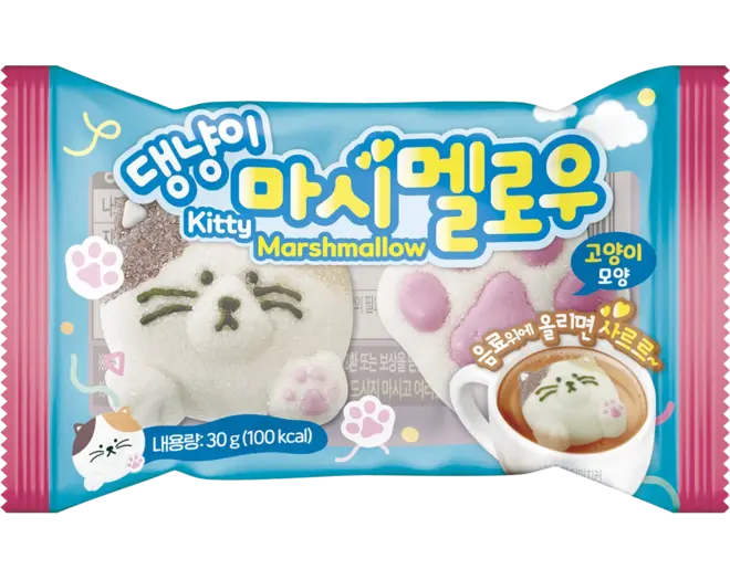 Yum’z Bites Kitty Marshmallow 30g