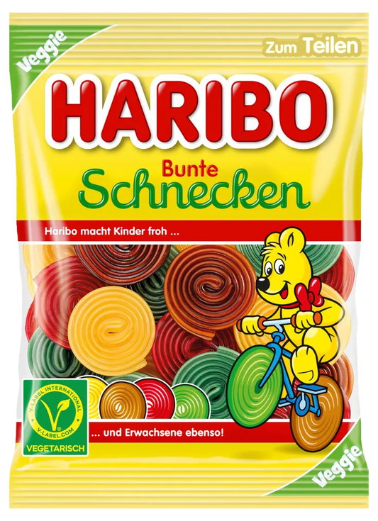 Haribo Bunte Schnecken 160g