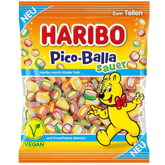 Haribo Pico-Balla Zuur Vegan 160g