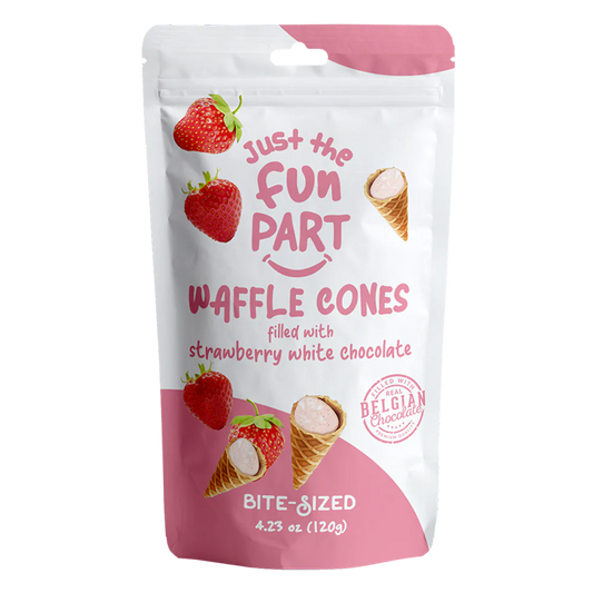 Just The Fun Part Strawberry & White Chocolate 120g