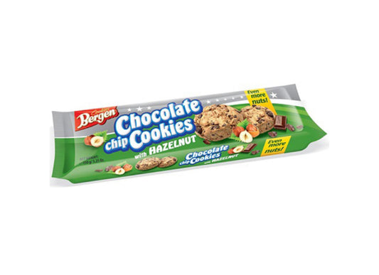 Bergen Chocolate Chip Cookies Hazelnut 100g (Tht 03-26)