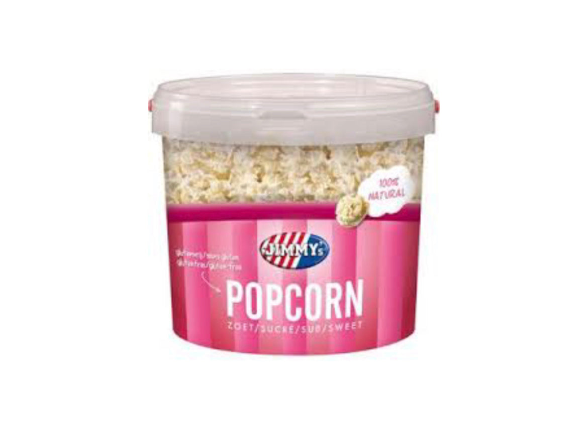 Jimmy’s Popcorn Zoet (Groot) 220g
