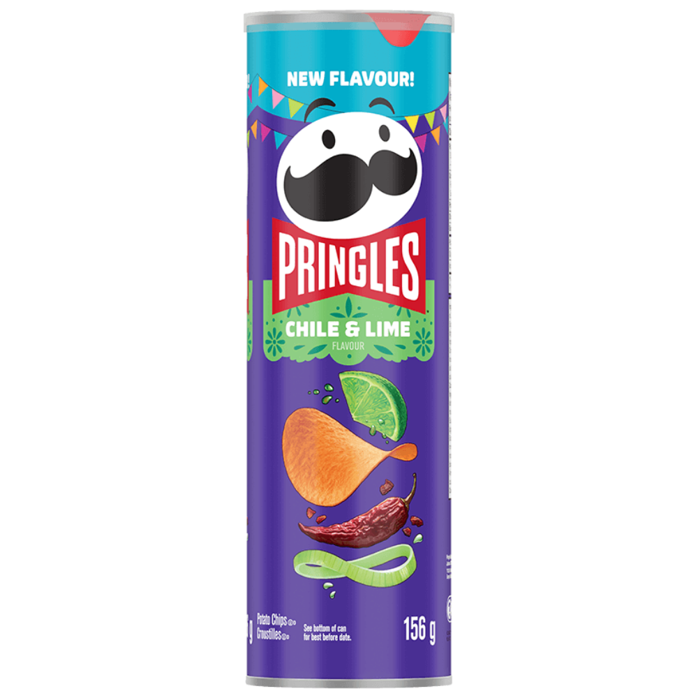Pringles Chili & Lime 156g