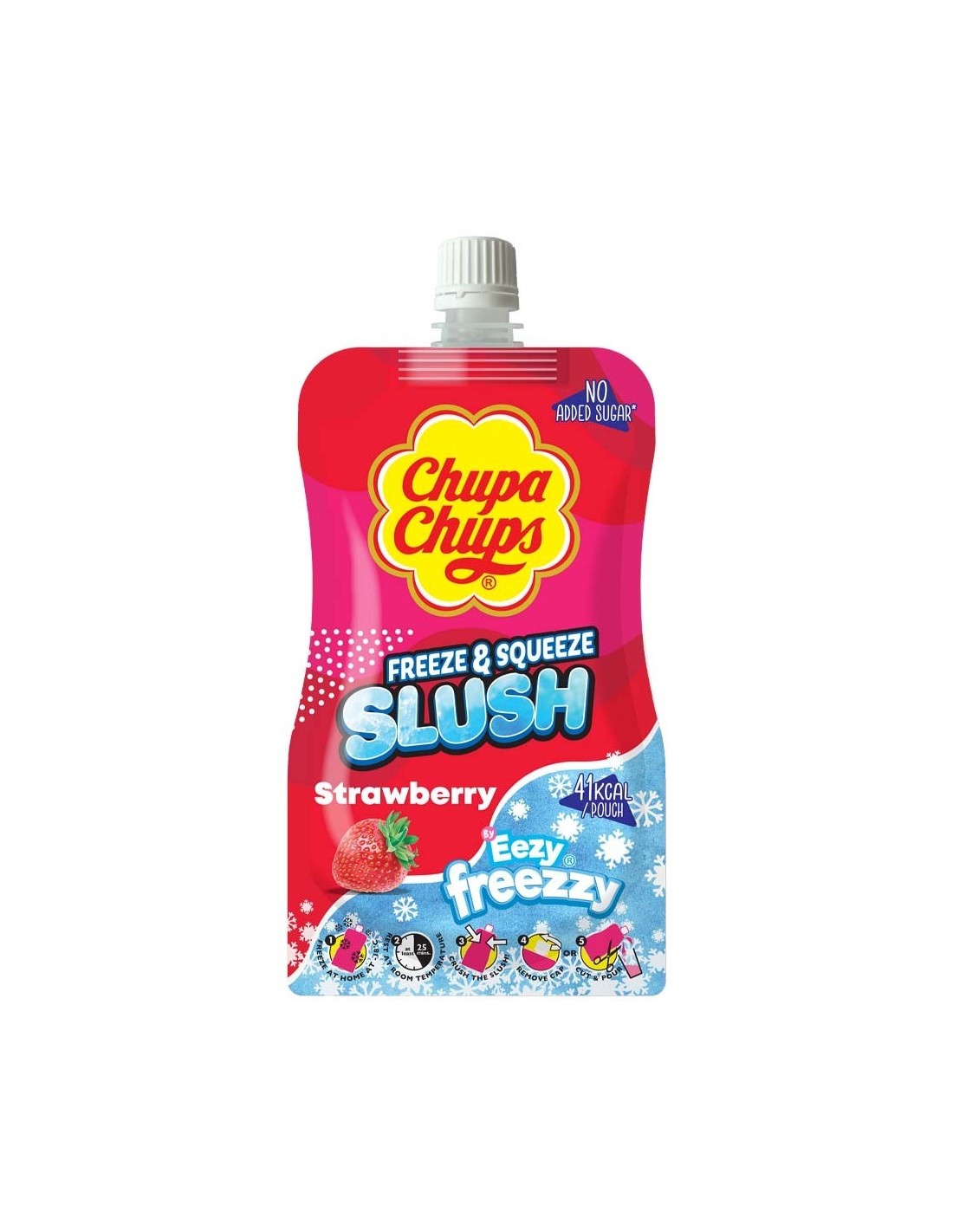 Chupa Chups Slush Strawberry 250ml